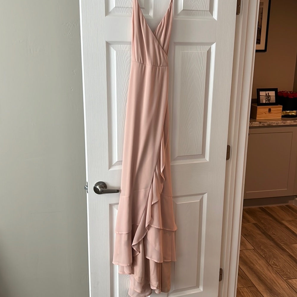 LULUS Blush Maxi Dress Size XL